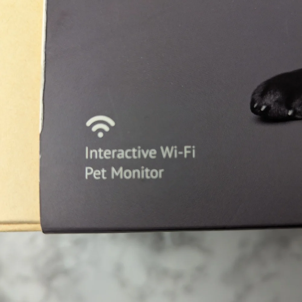 Carbon Black Wi-Fi Pet Camera